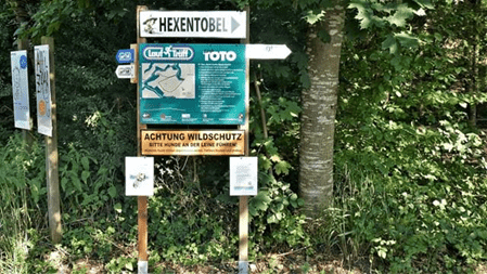 Ausflugtipp - Holzfigurenweg Hexentöbeli